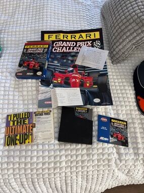 Ferrari Grand Prix Challenge - Red & Black Racing Box Art